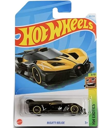 Amazon | Hot Wheels ブガッティボライド、HW Exotics 3/10 [ブラック Amazon | Hot Wheels ブガッティボライド、HW Exotics 3/10 [ブラック